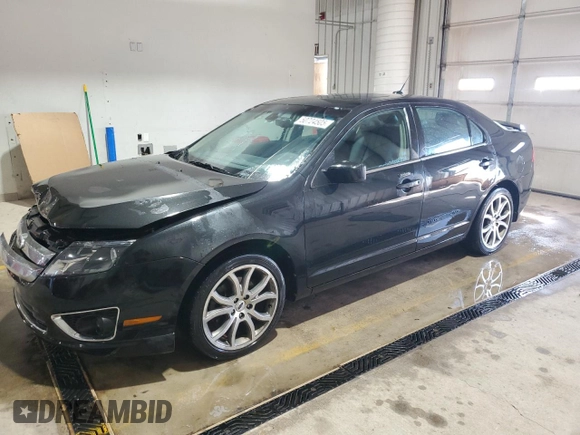 2012 Ford Fusion SEL with VIN 3FAHP0JA0CR267316, listed as a Copart auction lot 50724505 with 177,117 mi miles and Salvage Title. Bid and sale history available at DreamBid. Image 1.