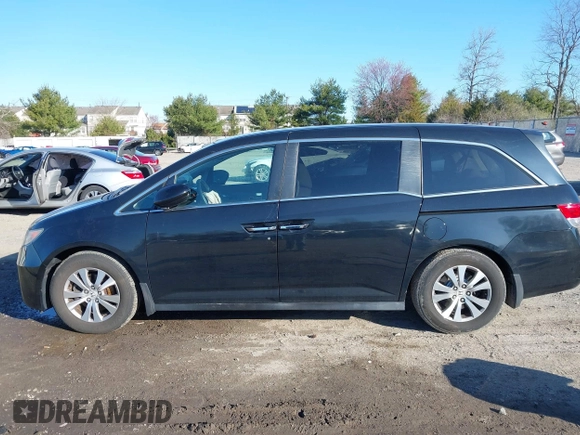 2017 Honda Odyssey SE with VIN 5FNRL5H31HB020510, listed as a IAAI auction lot 41877937 with 105,690 mi miles and . Bid and sale history available at carsss.com. Image 14.