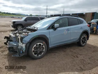 2021 Subaru Crosstrek Premium z VIN JF2GTAPC5M8657221, wystawiony jako Copart lot #58250865 z przebiegiem 46 456 mil mil oraz Szkoda całkowita • Salvage title. Historia ofert i sprzedaży dostępna na DreamBid. Obrazek 1.