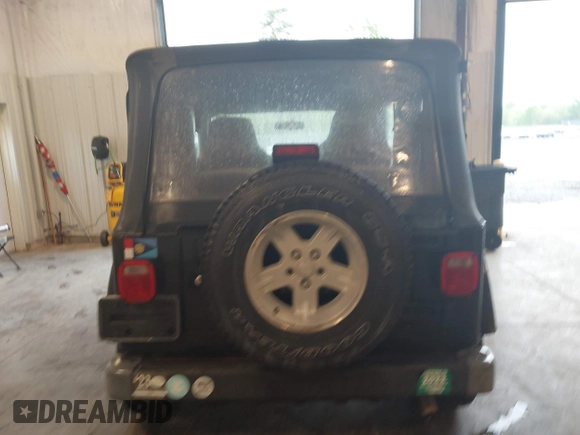 2005 Jeep Wrangler X with VIN 1J4FA39S95P356033, listed as a IAAI auction lot 42252776 with 40,512 mi miles and . Bid and sale history available at DreamBid. Image 16.