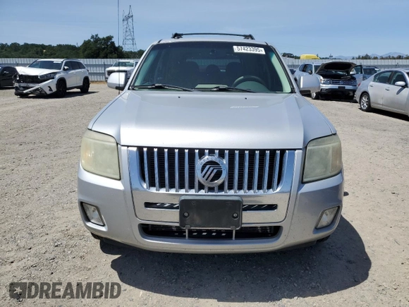 2008 Mercury Mariner Premier z VIN 4M2CU87188KJ04938, wystawiony jako Copart lot #57423395 z przebiegiem 185 897 mil mil oraz Czysty tytuł • Clean title. Historia ofert i sprzedaży dostępna na DreamBid. Obrazek 5.