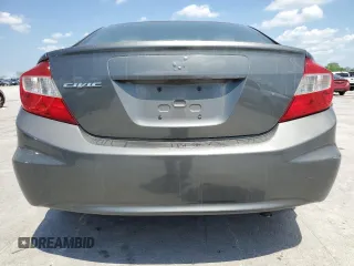 2012 Honda Civic EX with VIN 2HGFB2F8XCH510032, listed as a Copart auction lot 54310615 with 233,564 mi miles and Salvage Title. Bid and sale history available at DreamBid. Image 6.