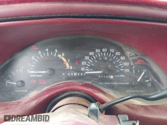 1995 Buick Regal with VIN 2G4WD52L2S1463778, listed as a IAAI auction lot 41849644 with 191,138 mi miles and . Bid and sale history available at DreamBid. Image 7.