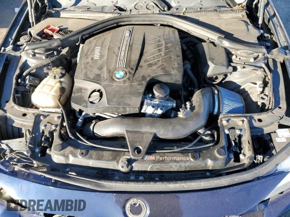 2015 BMW 4 Series 435i with VIN WBA4B1C51FG241555, listed as a Copart auction lot 82226744 with 94,350 mi miles and Salvage Title. Bid and sale history available at DreamBid. Image 11.