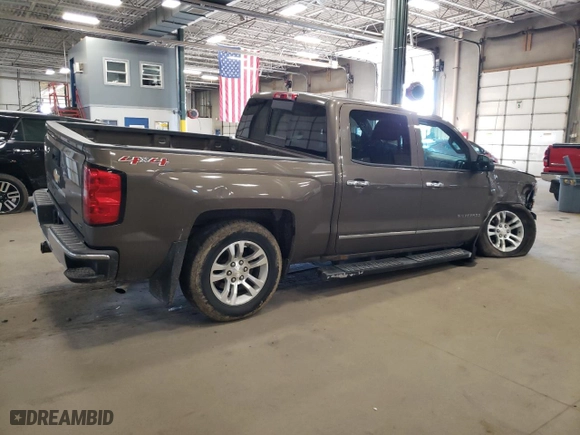 2014 Chevrolet Silverado 1500 LTZ with VIN 3GCUKSEC1EG395643, listed as a Copart auction lot 52786225 with 154,002 mi miles and Salvage Title. Bid and sale history available at carsss.com. Image 3.