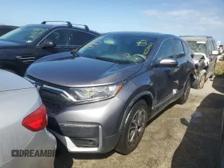 2020 Honda CR-V EX-L with VIN 5J6RW1H85LL005097, listed as a Copart auction lot 74837054 with 34,251 mi miles and Non Repairable. Bid and sale history available at carsss.com. Image 1.