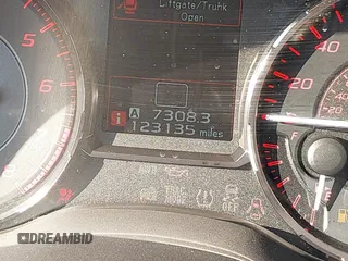 2016 Subaru WRX Premium with VIN JF1VA1E65G9810998, listed as a IAAI auction lot 41545599 with 123,135 mi miles. Bid and sale history available at carsss.com. Image 16.