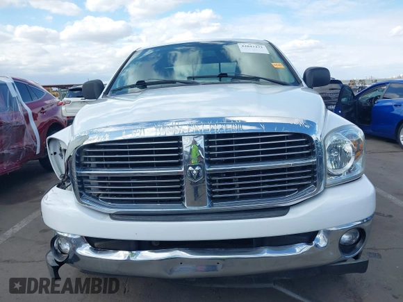 2007 Dodge Ram 1500 SLT with VIN 1D7HA18297S123389, listed as a IAAI auction lot 42043432 with Not Provided miles. Bid and sale history available at carsss.com. Image 11.