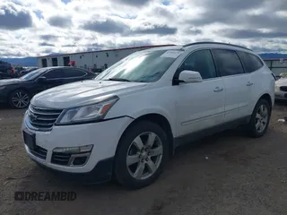 2017 Chevrolet Traverse Premier with VIN 1GNKVJKD4HJ259085, listed as a IAAI auction lot 41960171 with Not Provided miles and . Bid and sale history available at DreamBid. Image 2.
