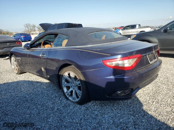 2011 Maserati GranTurismo Convertible with VIN ZAM45KMA3B0055879, listed as a Copart auction lot 44449125 with NaN miles and Clean Title. Bid and sale history available at carsss.com. Image 2.