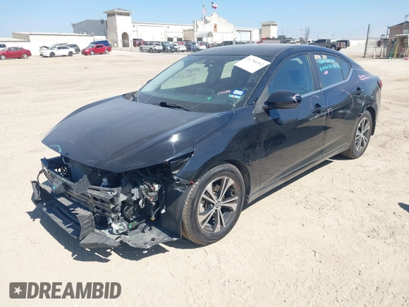 2020 Nissan Sentra SV with VIN 3N1AB8CV7LY255830, listed as a IAAI auction lot 41786362 with 36,686 mi miles and . Bid and sale history available at DreamBid. Image 2.