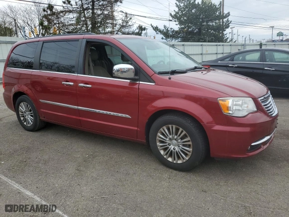 2013 Chrysler Town & Country Touring-L with VIN 2C4RC1CGXDR512289, listed as a Copart auction lot 52723075 with 191,766 mi miles and Clean Title. Bid and sale history available at carsss.com. Image 4.