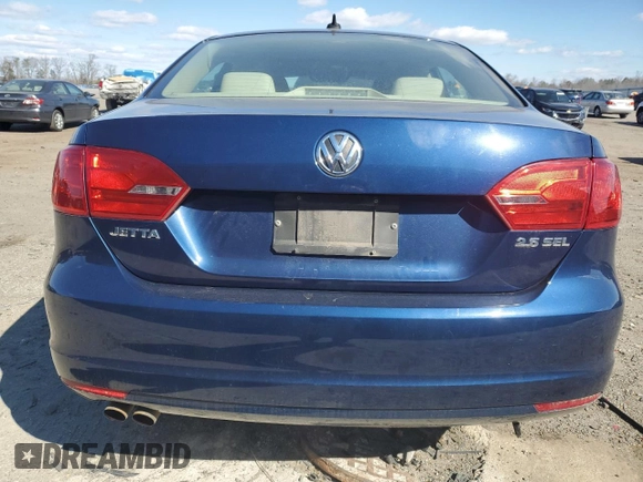 2012 Volkswagen Jetta SEL with VIN 3VWLP7AJ6CM428002, listed as a Copart auction lot 46696735 with 143,141 mi miles and Clean title. Bid and sale history available at DreamBid. Image 6.