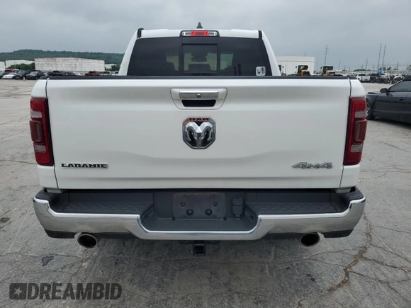 2019 Ram 1500 Laramie z VIN 1C6SRFJTXKN654141, wystawiony jako Copart lot #57014245 z przebiegiem 89 070 mil mil oraz Szkoda całkowita • Salvage title. Historia ofert i sprzedaży dostępna na DreamBid. Obrazek 6.