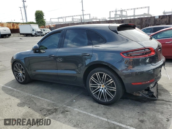 2018 Porsche Macan with VIN WP1AA2A59JLB15055, listed as a Copart auction lot 52951695 with 36,879 mi miles and Salvage Title. Bid and sale history available at carsss.com. Image 2.
