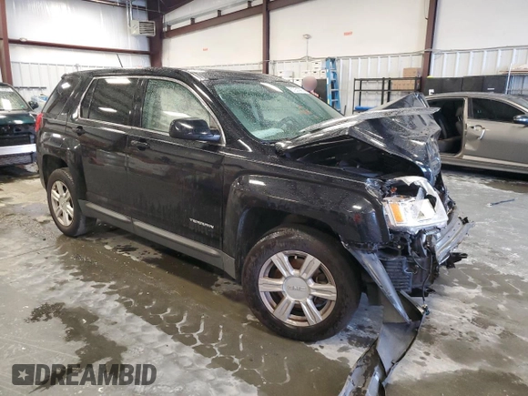 2015 GMC Terrain SLE with VIN 2GKALMEKXF6174613, listed as a Copart auction lot 51931995 with Not provided miles and Salvage title. Bid and sale history available at DreamBid. Image 4.