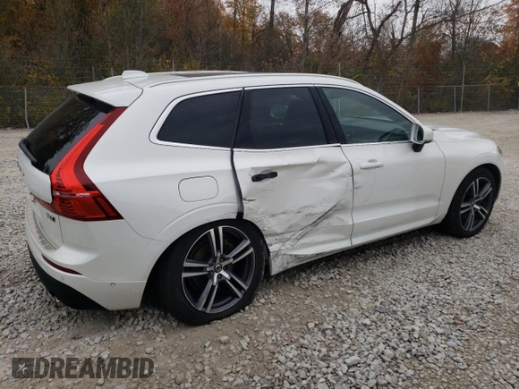 2019 Volvo XC60 Momentum with VIN LYVA22RK0KB219092, listed as a Copart auction lot 76661164 with 64,104 mi miles and Salvage title. Bid and sale history available at DreamBid. Image 3.