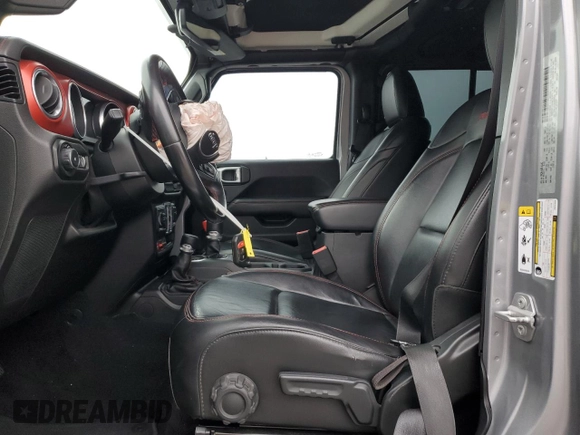 2018 Jeep Wrangler Unlimited Rubicon z VIN 1C4HJXFG9JW237646, wystawiony jako Copart lot #52906915 z przebiegiem 43 667 mil mil oraz Szkoda całkowita • Salvage title. Historia ofert i sprzedaży dostępna na DreamBid. Obrazek 7.