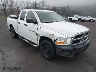 2011 Ram 1500 SLT with VIN 1D7RV1GP7BS562458, listed as a IAAI auction lot 41820618 with 182,839 mi miles. Bid and sale history available at carsss.com. Image 1.