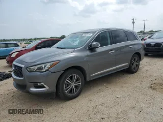2020 Infiniti QX60 Signature Edition with VIN 5N1DL0MM9LC527149, listed as a Copart auction lot 55444315 with 124,136 mi miles and Clean title. Bid and sale history available at DreamBid. Image 1.