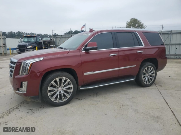 2016 Cadillac Escalade Premium Luxury with VIN 1GYS3CKJXGR262809, listed as a Copart auction lot 45673645 with 78,644 mi miles and Salvage Title. Bid and sale history available at carsss.com. Image 1.