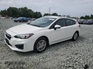2017 Subaru Impreza Premium с VIN 4S3GTAD68H3735734, выставлен на аукционе Copart как лот 52715295 с пробегом 92 055 миль миль и Списание • Salvage title. История ставок и продаж доступна на DreamBid. Изображение 1.