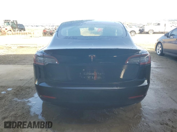 2022 Tesla Model 3 with VIN 5YJ3E1EA2NF190723, listed as a Copart auction lot 46470015 with 108,626 mi miles and Salvage Title. Bid and sale history available at DreamBid. Image 6.