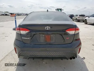 2022 Toyota Corolla SE with VIN 5YFS4MCE0NP109650, listed as a Copart auction lot 50789515 with 38,651 mi miles and Salvage Title. Bid and sale history available at carsss.com. Image 6.