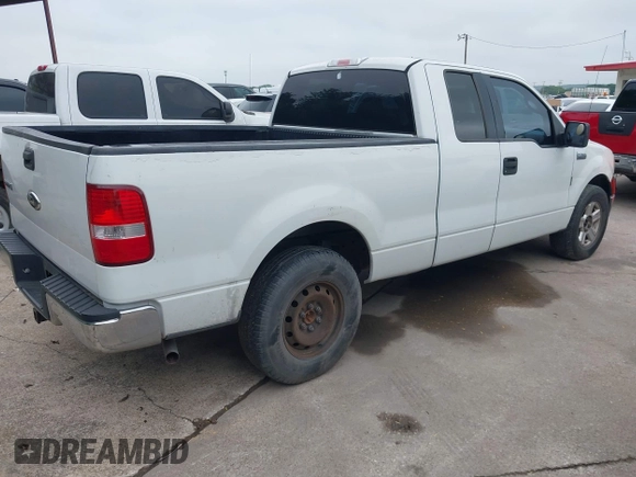 2005 Ford F-150 XLT with VIN 1FTPX12505FA38387, listed as a IAAI auction lot 42102959 with 224,788 mi miles. Bid and sale history available at carsss.com. Image 4.