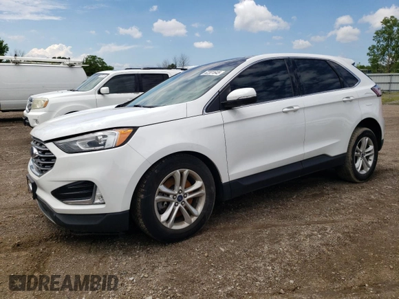 2020 Ford Edge SEL with VIN 2FMPK4J96LBB04620, listed as a Copart auction lot 62301645 with 54,621 mi miles and Salvage title. Bid and sale history available at DreamBid. Image 1.