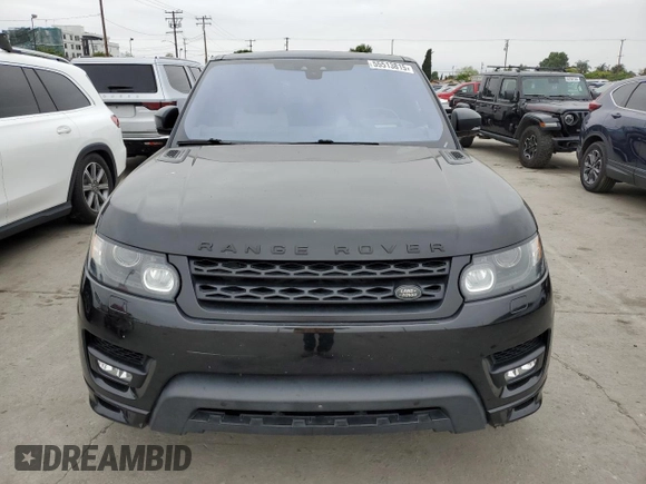 2017 Land Rover Range Rover Sport Autobiography with VIN SALWV2FE1HA130412, listed as a Copart auction lot 55513815 with 109,044 mi miles and Salvage Title. Bid and sale history available at carsss.com. Image 5.