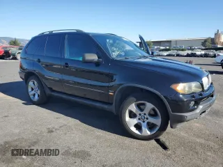 2006 BMW X5 4.4i with VIN 5UXFB53556LV23416, listed as a Copart auction lot 73041964 with 172,516 mi miles and Salvage Title. Bid and sale history available at carsss.com. Image 4.