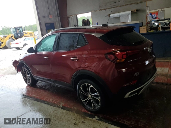 2023 Buick Encore GX Select with VIN KL4MMDS27PB101623, listed as a Copart auction lot 59734405 with 68,811 mi miles and Salvage title. Bid and sale history available at DreamBid. Image 2.