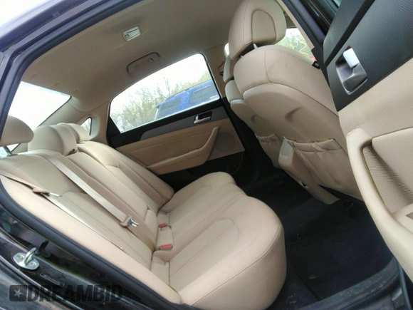 2015 Hyundai Sonata 2.4L SE with VIN 5NPE24AF3FH155762, listed as a IAAI auction lot 36393266 with 93,413 mi miles. Bid and sale history available at carsss.com. Image 8.