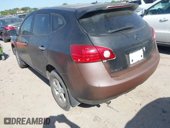 2012 Nissan Rogue S with VIN JN8AS5MT9CW273296, listed as a IAAI auction lot 42008277 with 169,230 mi miles. Bid and sale history available at carsss.com. Image 3.