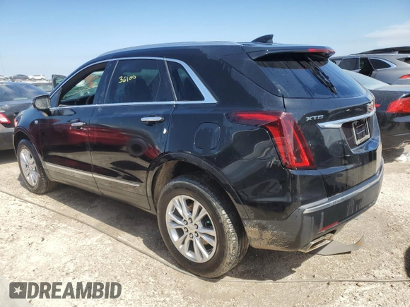 2022 Cadillac XT5 FWD Luxury with VIN 1GYKNAR4XNZ165234, listed as a Copart auction lot 75041424 with 36,100 mi miles and Non repairable. Bid and sale history available at DreamBid. Image 2.