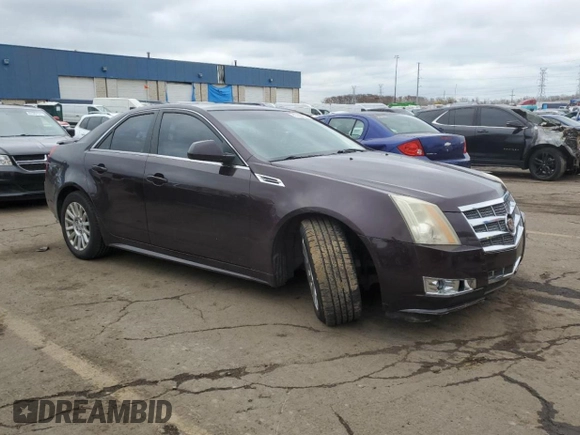 2010 Cadillac CTS Performance with VIN 1G6DL5EV1A0123756, listed as a Copart auction lot 80929064 with 179,859 mi miles and Salvage Title. Bid and sale history available at carsss.com. Image 4.