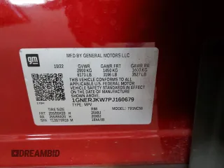 2023 Chevrolet Traverse RS with VIN 1GNERJKW7PJ160679, listed as a Copart auction lot 89330925 with 31,470 mi miles and Salvage Title. Bid and sale history available at carsss.com. Image 12.
