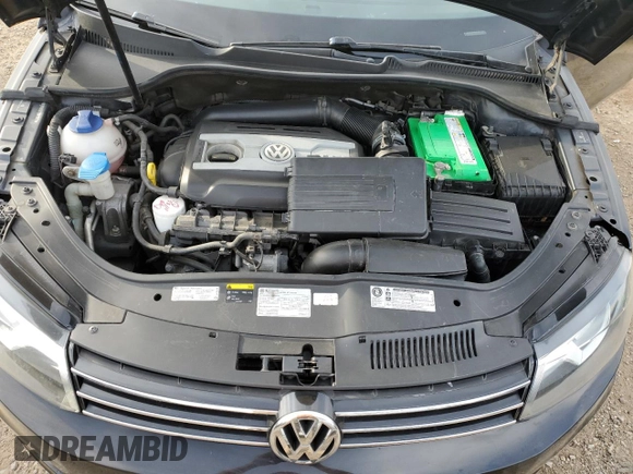 2015 Volkswagen Eos Komfort with VIN WVWBW8AH4FV001321, listed as a Copart auction lot 78718404 with 73,296 mi miles and Salvage Title. Bid and sale history available at DreamBid. Image 11.