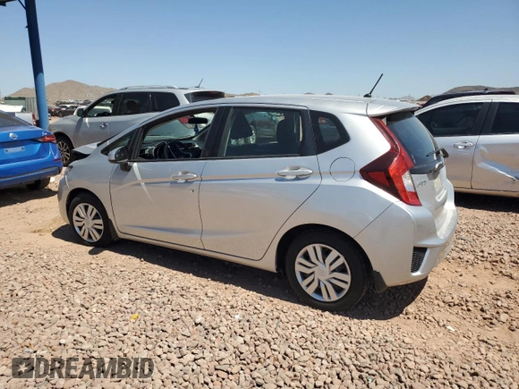 2015 Honda Fit LX with VIN 3HGGK5H5XFM742046, listed as a Copart auction lot 52168915 with 71,601 mi miles and Salvage Title. Bid and sale history available at carsss.com. Image 2.