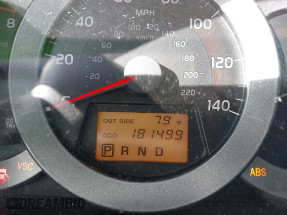 2007 Toyota RAV4 with VIN JTMZD33V376043839, listed as a IAAI auction lot 41670983 with 181,499 mi miles. Bid and sale history available at carsss.com. Image 15.