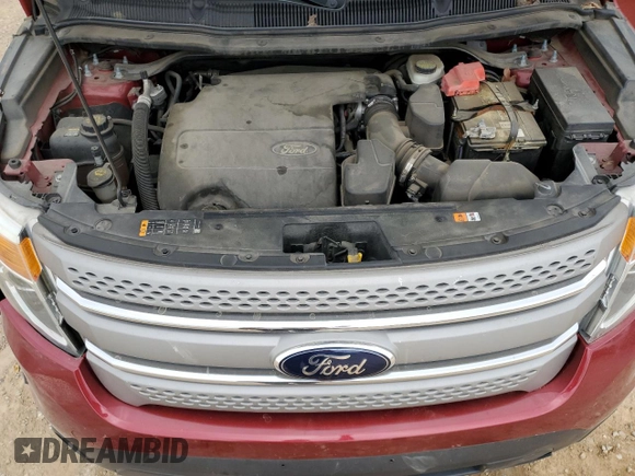 2014 Ford Explorer with VIN 1FM5K7B83EGC04944, listed as a Copart auction lot 51632355 with 153,821 mi miles and Salvage Title. Bid and sale history available at DreamBid. Image 12.