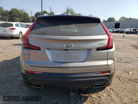 2023 Cadillac XT4 AWD Luxury with VIN 1GYFZBR40PF173861, listed as a Copart auction lot 71233194 with 16,356 mi miles and Salvage title. Bid and sale history available at DreamBid. Image 6.