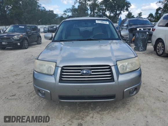 2007 Subaru Forester X L.L. Bean Ed with VIN JF1SG67677H744679, listed as a Copart auction lot 77148314 with 99,525 mi miles and Salvage Title. Bid and sale history available at carsss.com. Image 5.