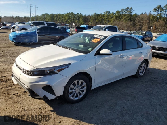 2023 Kia Forte LXS with VIN 3KPF24ADXPE562163, listed as a Copart auction lot 45513675 with 48,266 mi miles and Salvage Title. Bid and sale history available at carsss.com. Image 1.