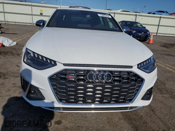 2021 Audi S4 Premium Plus with VIN WAUB4AF49MA014683, listed as a Copart auction lot 71065264 with 8,540 mi miles and Salvage Title. Bid and sale history available at carsss.com. Image 5.