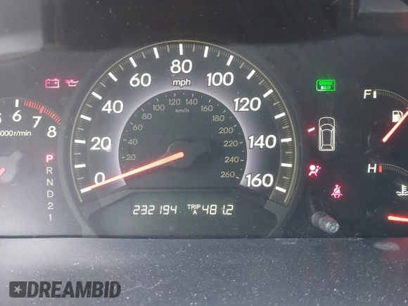 2006 Honda Odyssey EX-L with VIN 5FNRL38716B441549, listed as a IAAI auction lot 42048758 with 232,194 mi miles. Bid and sale history available at carsss.com. Image 7.