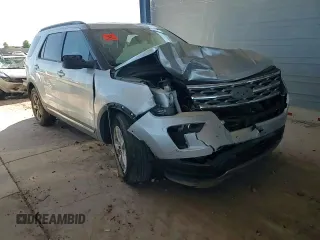 2018 Ford Explorer XLT with VIN 1FM5K7D82JGC06515, listed as a Copart auction lot 75043324 with 65,621 mi miles and Salvage Title. Bid and sale history available at DreamBid. Image 12.