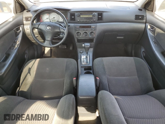 2006 Toyota Corolla CE with VIN 2T1BR32E56C690528, listed as a Copart auction lot 54935725 with 299,999 mi miles and Salvage Title. Bid and sale history available at DreamBid. Image 8.