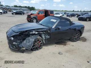 2018 FIAT 124 Spider Abarth with VIN JC1NFAEK7J0139657, listed as a Copart auction lot 55497125 with 79,473 mi miles and Salvage title. Bid and sale history available at DreamBid. Image 1.